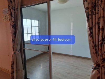 บ้านเดี่ยว 3 ห้องนอน 1 ห้องเอนกประสงค์ 2 ห้องน้ำ แอร์3 เครื่อง โครงการ  พฤกษาปูริ ซอยกิ่งแก้ว37 - รูปที่ 6