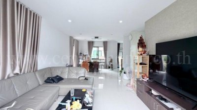 บ้านเดี่ยว ภูมิใจนิเวศน์ โครงการ 2 พระสมุทรเจดีย์ ทำเลดี - รูปที่ 2