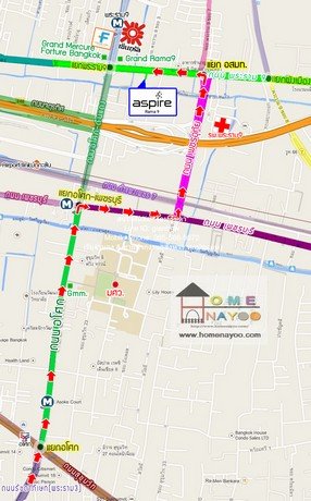 DSL-824.2 ให้เช่า คอนโด Aspire Rama 9 33 ตารางเมตร 15000 บาทต่อเดือน ใกล้กับ MRT พระราม 9 กรุงเทพ - รูปที่ 2