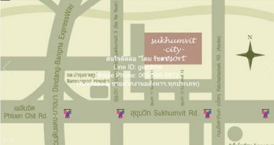 DSL-224 ให้เช่า คอนโด ซิตี้ รีสอร์ท สุขุมวิท 49 Citi Resort Sukhumvit 49 ชั้นที่ 20 ชั้นทั้งหมด 26 ชั้น - รูปที่ 2