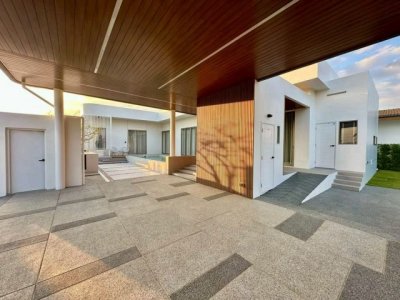 ราคาเริ่มต้นที่ 7.42 ล้าน Brand-New #Modern Pool Villa #หางดง มีให้เลือก 2 แบบ พร้อมเฟอร์นิเจอร์ครบชุด เดินทางสะดวก ใกล้เมือง #น้ำไม่ท่วม - รูปที่ 2