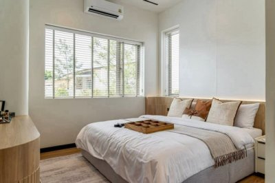 ราคาเริ่มต้นที่ 7.42 ล้าน Brand-New #Modern Pool Villa #หางดง มีให้เลือก 2 แบบ พร้อมเฟอร์นิเจอร์ครบชุด เดินทางสะดวก ใกล้เมือง #น้ำไม่ท่วม - รูปที่ 5
