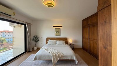 ปล่อยเช่าคอนโดหรู วิวเมืองเชียงใหม่แบบพาโนรามา | 84 ตร.ม. ชั้น 8 SKY BREEZE CONDO | Japandi x Warm Mid-century - รูปที่ 8