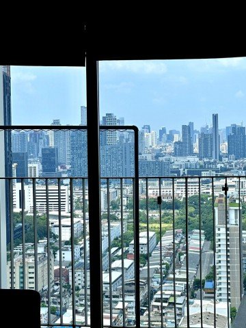 Whizdom Connect Sukhumvit 32nd Floor Fully Furnished Unblocked View Near BTS Punnawithi - รูปที่ 7