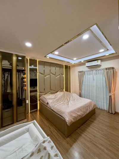 P819 ให้เช่าบ้านเดี่ยว โครงการ ลลิล เดอะ เพรสทีจ วงแหวนฯ-ลำลูกกา คลอง 6 ตกแต่งสวย เหมาะพักอาศัย - รูปที่ 7