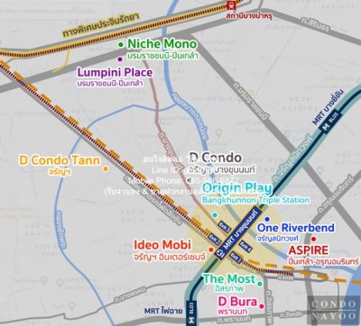 DSL-740 ขาย คอนโด ลุมพินี เพลส บรมราชชนนี - ปิ่นเกล้า Lumpini Place Borom Ratchachonni - Pinklao ใกล้กับ ท็อปส์ซุปเปอร์มาร์เก็ต (ตลิ่งชัน)  - รูปที่ 2