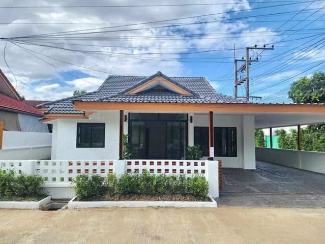 บ้านเดี่ยวชั้นเดียว เฟอร์นิเจอร์ครบ Built-in ทั้งหลัง สารภี