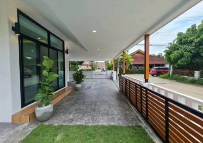 บ้านเดี่ยวชั้นเดียว เฟอร์นิเจอร์ครบ Built-in ทั้งหลัง สารภี - รูปที่ 2