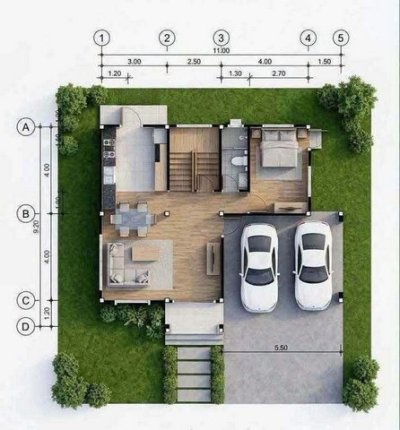 บ้านเดี่ยว 2 ชั้น สไตล์หรู พร้อมเข้าอยู่ สันผักหวาน - รูปที่ 7