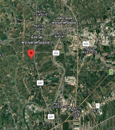 แบ่งขายที่ดิน อยุธยา บางไทร บ้านกลึง  ( เหลือ 1 แปลง) - รูปที่ 8