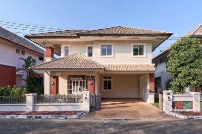 ให้เช่า/ขาย บ้าน 2 ชั้น ภัสสรไพรด์ มหิดล-เจริญเมือง สันกำแพง สไตล์โมเดิร์น คอนเทมโพรารี่ ใกล้ตลาดเจริญเจริญ เดินทางไปสนามบินสะดวก - รูปที่ 2