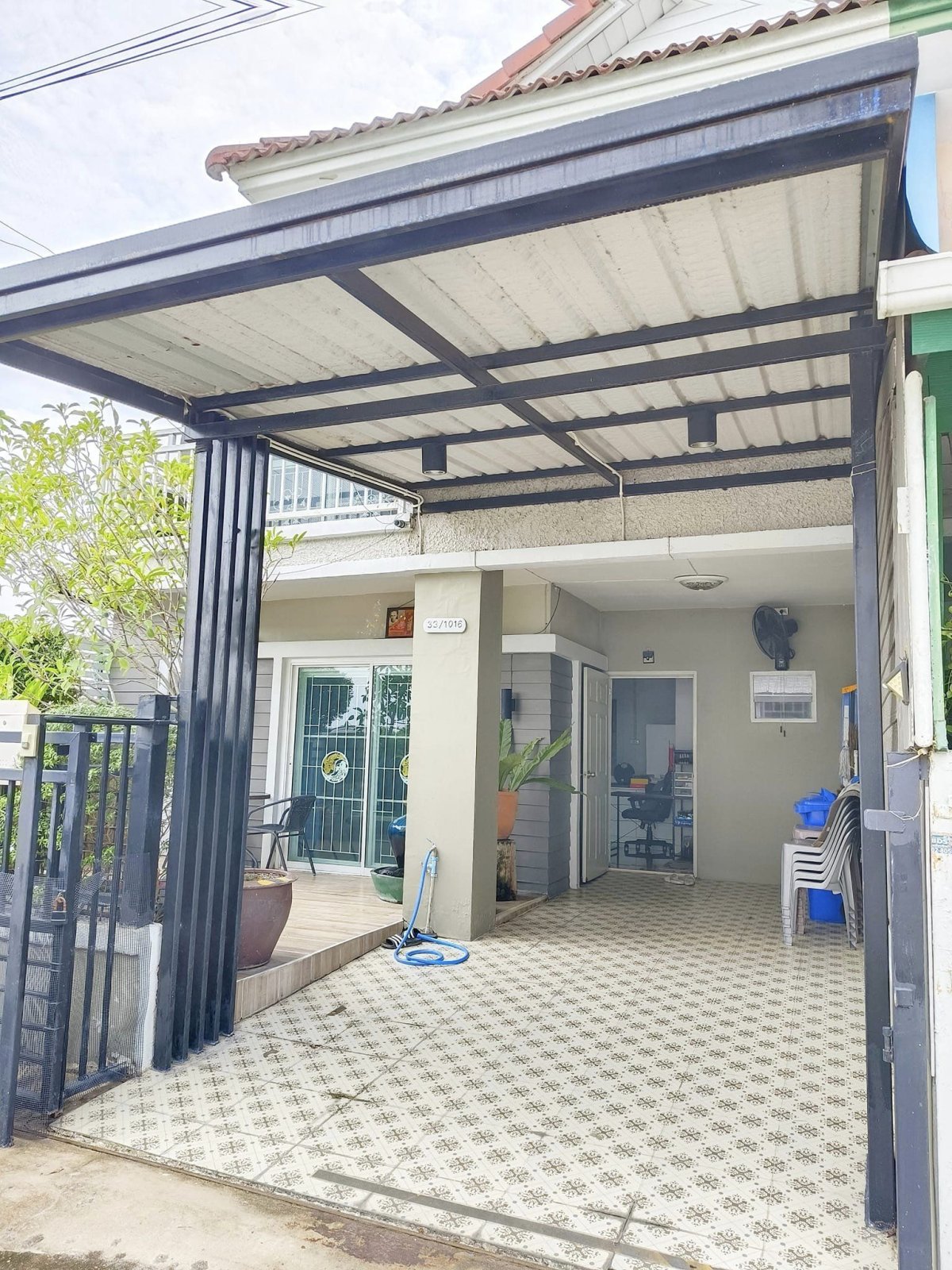 ทาวน์เฮาส์ 2 ชั้น หมู่บ้านพฤกษา 3 หลังมุม ติดทุ่งนา บรรยากาศดี