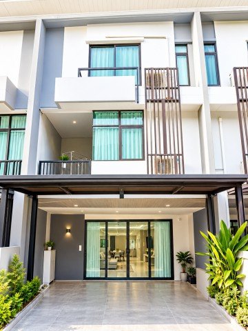261101naoksp ให้เช่า ทาวน์เฮ้าส์ โพธาลัย แยกประเสริฐมนูกิจ 400 ม.เกษตร-นวมินทร์107-113  เช่าทาวน์โฮม 3 ชั้น 3 นอน 3 น้ำ รร.เลิศหล้า - รูปที่ 2