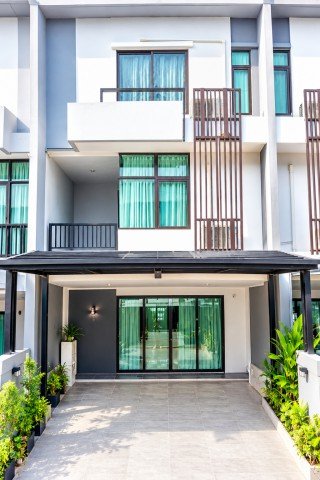 261101naoksp ให้เช่า ทาวน์เฮ้าส์ โพธาลัย แยกประเสริฐมนูกิจ 400 ม.เกษตร-นวมินทร์107-113  เช่าทาวน์โฮม 3 ชั้น 3 นอน 3 น้ำ รร.เลิศหล้า