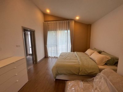 บ้านเดี่ยวสร้างใหม่ 2 ชั้น สไตล์โมเดิร์น ฟังก์ชันครบ สันพระเนตร - รูปที่ 4