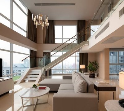 ให้เช่าเพนท์เฮาส์ Duplex 2 ชั้น 195 ตร.ม. ชั้น 27-28 Jasmine 59 Hotel สุขุมวิท 59 - รูปที่ 4