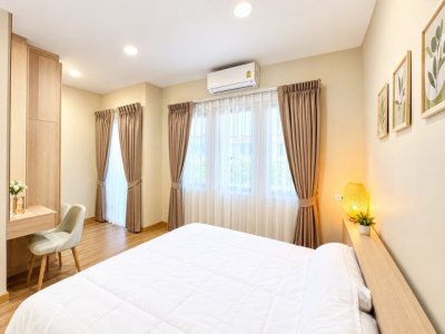 ลาซาล แบริ่ง  2 นอน 2 น้ำ 115 ตร.ม.พร้อมเฟอร์ฯ เครื่องใช้ไฟฟ้าครบ ด่านสำโรง สุขุมวิท 113 MRTทิพวัล 900ม. - รูปที่ 2