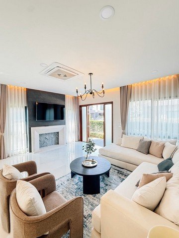 บ้านเดี่ยว The City Bangna 1 ให้เช่า หลังใหญ่ 5 ห้องนอน โถง Double Volume พื้นที่ 416 ตร.ม. ตกแต่งครบ ใกล้ Mega Bangna - รูปที่ 6