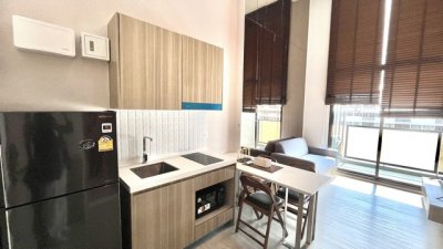 ให้เช่า คอนโด Duplex 2 ชั้น อัลติจูด ยูนิคอร์น สาทร-ท่าพระ (Altitude Unicorn Sathorn-Thapra) ขนาด 50.97 ตร.ม. 2 นอน 1 น้ำ ติด BTS ตลาดพลู - รูปที่ 2