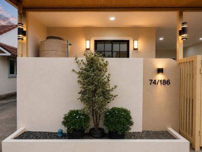 [หลังมุม สไตล์ Minimal] ทาวน์เฮาส์ชั้นเดียว หมู่บ้านตะวันงาม ซอยกันตนา-บางใหญ่ - รูปที่ 6