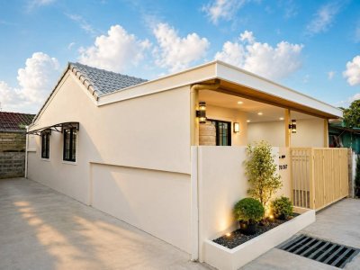 [หลังมุม สไตล์ Minimal] ทาวน์เฮาส์ชั้นเดียว หมู่บ้านตะวันงาม ซอยกันตนา-บางใหญ่ - รูปที่ 7