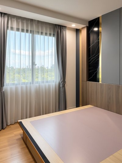 ขาย V Condo ศาลายา –ตกแต่งบิลต์อินทั้งห้อง วิวสนามกอล์ฟ ห้องไทป์หายากใกล้ ม.มหิดล - รูปที่ 5