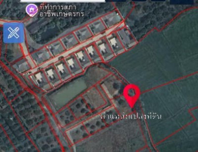 ขายที่ดินสวนลำไย 118.7ตรว. 826,000บ. ฟรีโอน ถมดินแล้ว น้ำประปา ไฟฟ้า ถนนคอนกรีต ใกล้บ้านถวาย ต.ขุนคง อ.หางดง เชียงใหม่ - รูปที่ 3