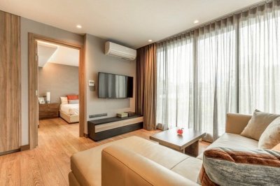 ให้เช่า คอนโด Loft@61 ทองหล่อ ขนาด 48 ตร.ม. 1 ห้องนอน 1 ห้องน้ำ พร้อมห้องทำงาน ตกแต่งครบ พร้อมแม่บ้าน 3 ครั้ง/สัปดาห์ 50,000 บาท/เดือน - รูปที่ 7