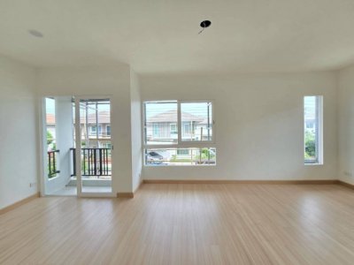 บ้านเดี่ยวบ้านสวย บรรยากาศน่าอยู่ เนื้อที่ 50 ตรว.  พื้นที่ใช้สอย 152.15 ตรม. 3 ห้องนอน 1 ห้องอเนกประสงค์ 2 ห้องน้ำ ที่จอดรถ 2 คัน - รูปที่ 7