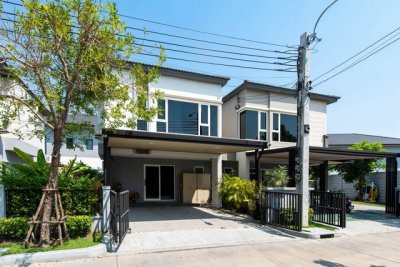 ให้เช่าบ้านแฝด แกรนด์ พลีโน่ เมกา บางนา บ้านสภาพใหม่ 3 ห้องนอน พร้อมระบบ Smart Home ใกล้ Mega Bangna - รูปที่ 2