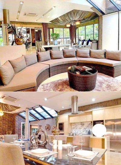 ดองกิ มอลล์ ทองหล่อ เฟอร์หรูครบ บิ้วอิน คฤหาสน์ Pool Villa 5นอน 6น้ำ  จอดรถ10 คัน BTS เอกมัย 18-26 - รูปที่ 3