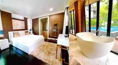 ดองกิ มอลล์ ทองหล่อ เฟอร์หรูครบ บิ้วอิน คฤหาสน์ Pool Villa 5นอน 6น้ำ  จอดรถ10 คัน BTS เอกมัย 18-26 - รูปที่ 8