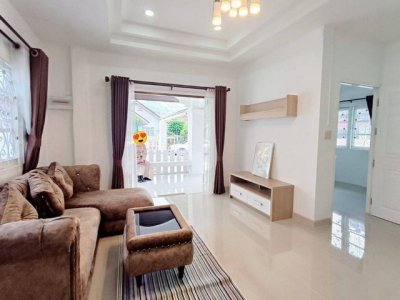 ขายบ้านเดี่ยว สัตหีบ โครงการหมู่บ้านรามนุช 2 บรรยากาศเงียบสงบ FP-H02573 - รูปที่ 2