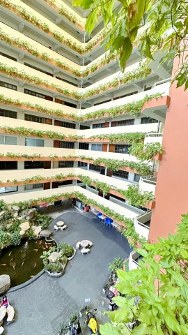 261031kodinw ให้เช่า คอนโด Ratchaprarop Garden ราชปรารภ การ์เดน ห้องนอน 1 ห้อง ห้องน้ำ 1 ห้อง 34 ตร.ม. ชั้นที่ 1