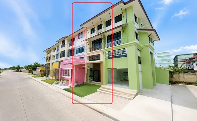 261031ybmumea ให้เช่า อาคารพาณิชย์ การไฟฟ้านครหลวง เขตบางพลี 500 ม. กิ่งแก้ว8-16  3นอน 3น้ำ อาคารพาณิชย์ 3.5ชั้น สนามบินสุวรรณภูมิ 20 ตร.ว.