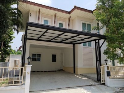 ให้เช่าบ้านเดี่ยว 2 ชั้น 60 ตรว. 4 ห้องนอน หมู่บ้านสิรินดา พรานาลี ซอยกิ่งแก้ว 19 บางพลี ใกล้สนามบินสุวรรณภูมิ - รูปที่ 8