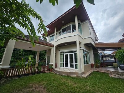 ขายถูก7.5ล้าน.บ้านแมกไม้ ออเงิน-วัชรพล หลังมุมรีโนเวทใหม่+ตกแต่งสวยพร้อมอยู่