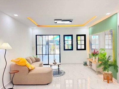 ขายทาวน์เฮาส์ 2 ชั้น พร้อมอยู่ มบ.อัมรินทร์ 3 บ้านสวย เนื้อที่ 24 ตรว 3นอน 2น้ำ ใกล้รถไฟฟ้าสายสีเขียว - รูปที่ 3