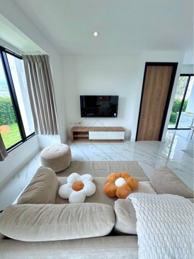 ให้เช่าบ้านแฝดหลังมุม 3 ห้องนอน โคโม่ เบียงก้า บางนา Como Bianca สไตล์ Minimal Eco Living ใกล้เมกะบางนาและวงแหวนกาญจนา - รูปที่ 3