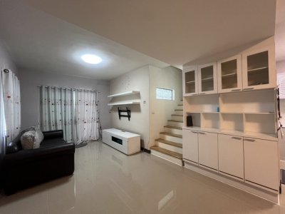 ขายบ้านแฝดทำเลทอง หมู่บ้านพฤกษา 38/1 ซ.หนามแดง-เทพารักษ์ สมุทรปราการ - รูปที่ 2