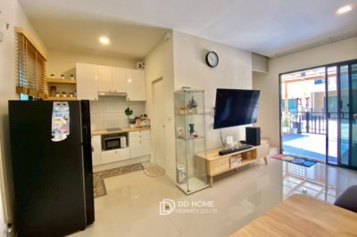 ขายทาวน์เฮ้าส์ หมู่บ้านเรซิโอโฮม เวสเกต บ้านใหม่พร้อมอยู่ (DD002464) - รูปที่ 3