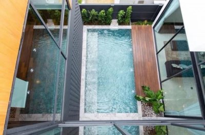 โซนเจ็ดยอด ให้เช่า 120,000 บาท/เดือน Pool villa 3 ชั้น บ้านหลังใหญ่ ตกแต่งสุดหรู #เฟอร์นิเจอร์บิ้วอินครบเซ็ท #หิ้วกระเป๋าพร้อมเข้าอยู่ได้เลย - รูปที่ 7