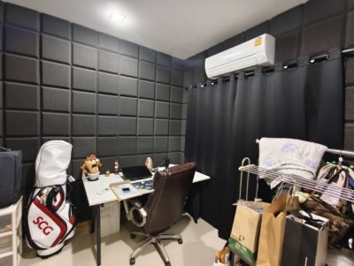 ขายทาวน์โฮม 3 ชั้น โกลเด้นทาวน์ 2 ปิ่นเกล้า–จรัญสนิทวงศ์ หลุดจองเพียง 1 หลังเท่านั้น อยู่ต้นโครงการ เข้า-ออกสะดวก ตกแต่ง สไตล์มินิมอล - รูปที่ 4