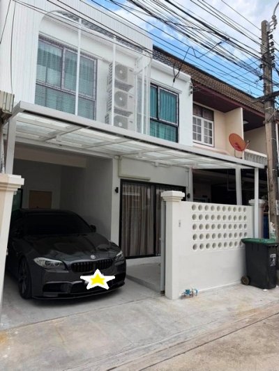 ให้เช่าทาวน์เฮ้าส์ 2 ชั้น 3 ห้องนอน ซอยสุขุมวิท 48 ใกล้ BTS พระโขนง อ่อนนุช และทางด่วน แต่งสวย เฟอร์พร้อมอยู่ - รูปที่ 2