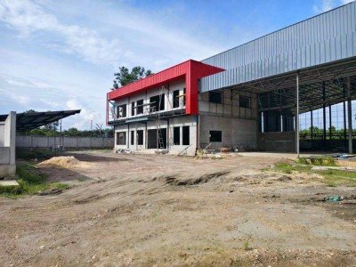 ขายและให้เช่าโรงงานสร้างใหม่ใกล้นิคมเกตเวย์ฉะเชิงเทรา ผังม่วงลาย บนเนื้อที่ดิน 4 ไร่ (สามารถขยายพื้นที่เพิ่มได้) - รูปที่ 3