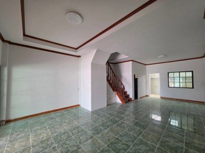 บ้านรีโนเวทใหม่พร้อมเข้าอยู่! หมู่บ้านนาทองเฮ้าส์ 1   ดอนหัวฬ่ออมตะซิตี้ ชลบุรี 3 ห้องนอน 2 ห้องน้ำ จอดรถ 2 คัน - รูปที่ 5