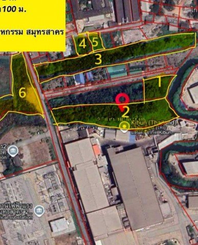 ขายที่ดินใกล้นิคมอุตสาหกรรมสมุทรสาคร ใกล้ ถ. พระราม2 - รูปที่ 2