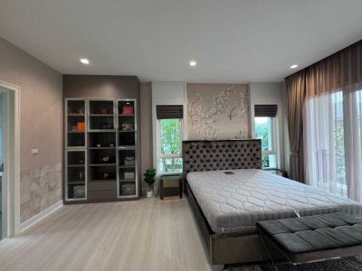 ให้เช่า บ้านเดี่ยวหรู ลัดดารมย์ บางนา กม.7 หลังใหญ่ พร้อมอยู่  ใกล้ Mega บางนา - รูปที่ 3