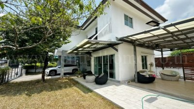 ลดด่วน บ้านเดี่ยว 80 ตร.วา เดอะ ธารา รามอินทรา วิวสวน หลังมุม ทำเลดี - รูปที่ 2