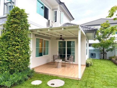 ให้เช่าบ้านเดี่ยว 2 ชั้น 66 ตรว. 5 ห้องนอน โครงการ Villaggio 3 ศรีนครินทร์-บางนา ใกล้เมกะบางนา - รูปที่ 8